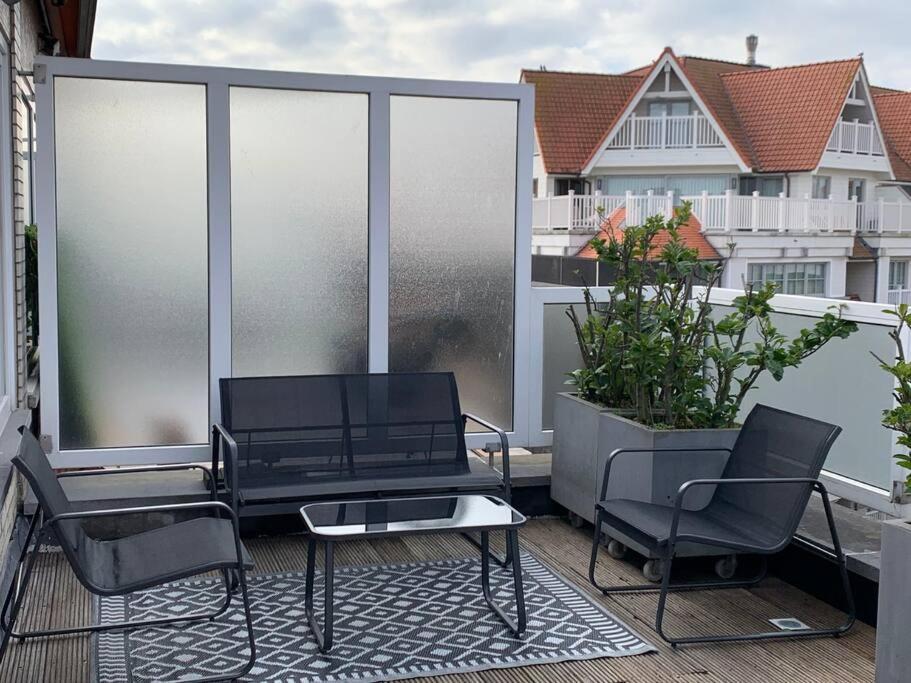 Zoute Penthouse Lägenhet Knokke-Heist Exteriör bild
